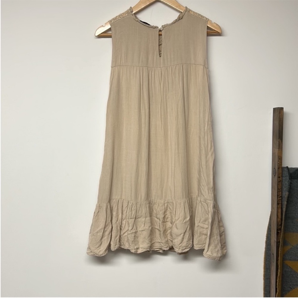 Davi & Dani Lace Baby Doll Midi Boho Dress - Picture 5 of 7